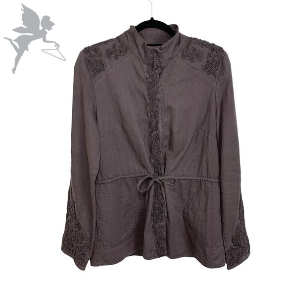 LOVE SAM Travis Embroidered Utility Jacket - Picture 3 of 9